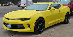 2018 Chevrolet Camaro RS coupe front 5.31.18.jpg